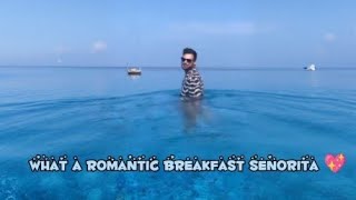 Romantic Morning Bliss: Hauser's Poolside Breakfast Date with His Love! 💖🍳