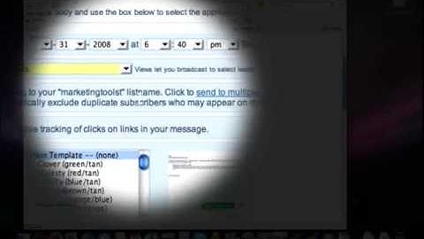 Sending To Multiple Lists - Aweber Tutorial