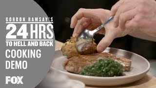Gordon teaches the chefs of each restaurant how to cook a dish from
new menu. subscribe now for more ramsay's 24 hours hell & back clips:
https...