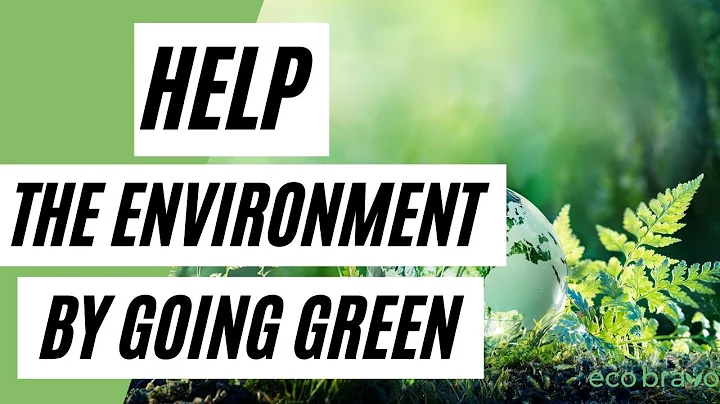 Help The Environment By Going GREEN (Eco-Friendly Lifestyle)