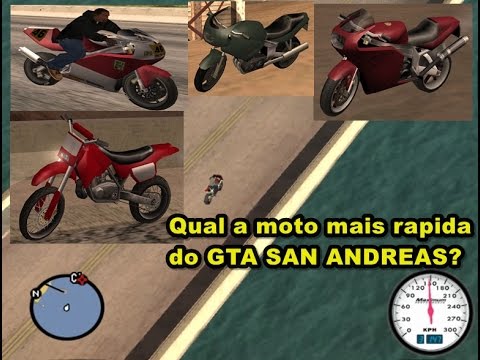 Onde encontrar a moto mais rápida do GTA San Andreas 