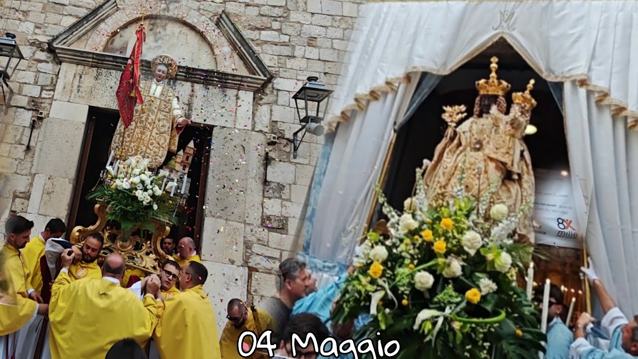 04/05/25 San Severo FG Uscita del simulacro di San Severino Abate e di Maria SS. del Soccorso