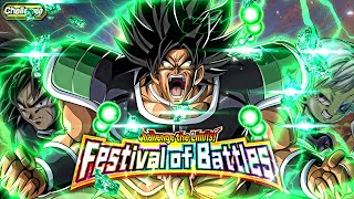 Carnival Lr Teq Wrathful Broly Vs. Challenge The Limits Festival Of Battles Dokkan Battle
