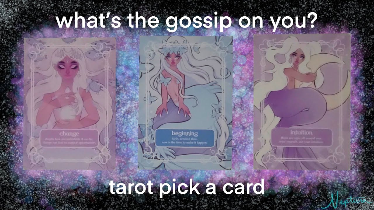 WHAT’S THE GOSSIP ON YOU? 🫖🗣️🙄 TAROT PICK A CARD 🧿