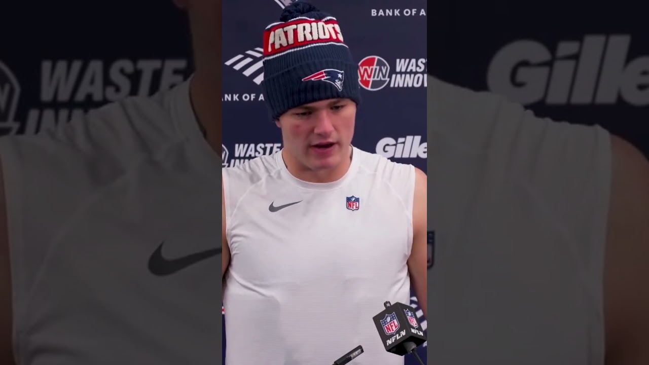 Drake Maye admitted that he had the easiest schedule in NFL after losing the Superbowl 👀