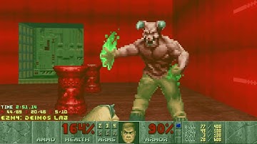 The Ultimate Doom - PC - E2M4: Deimos Lab - UV Max + Pistol Start