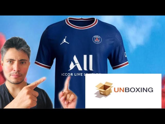 NIKE PSG x MESSI 2021/22 Away Jersey Unboxing + Try on! [KKGool