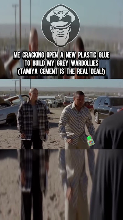 Cracking open new Plastic Glue be like: