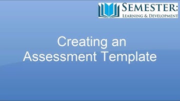 Assessment Template