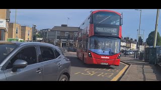 Journey on London Bus Route 142 (Bushey StationBrent Cross)