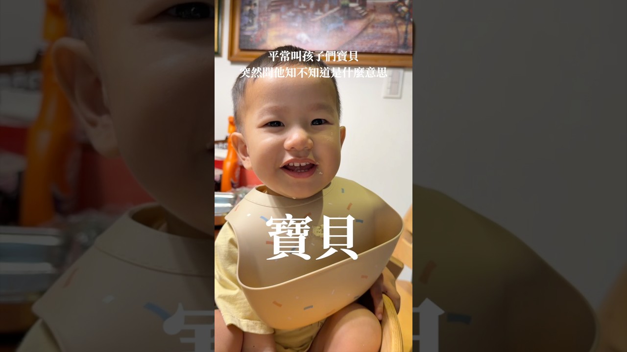 問兩歲兒子「寶貝是什麼意思?」|豬豬隊友 Scott & Wendy 縮圖