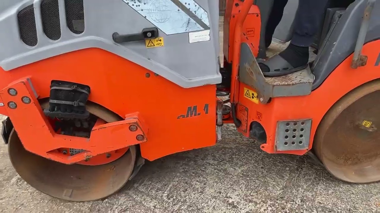 Asfaltsvält Hamm HD 8
