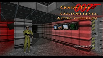 GoldenEye 007 N64 - Aztec Complex - 00 Agent (Custom level)