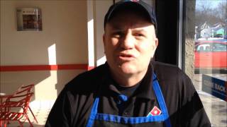 Domino's employee speaks about Bill Graves. Willmar, Minn.