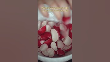 Lacto-fermented Radishes (super easy!)