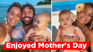 Brody Jenner Celebrates Mother's Day With Daughter Honey And Fiancée Tia Blanco