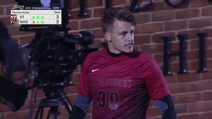 Dominic Peters - Wake Forest vs VT Penalty Shootou...