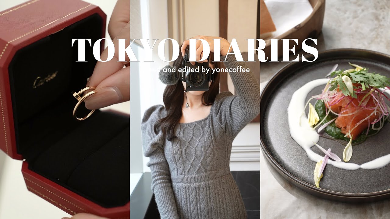 Vlog | Мой Первый Haul Cartier и Распаковка🌹💌 | Жизнь в Токио 2025 | Ювелирные Украшения Класса Люкс