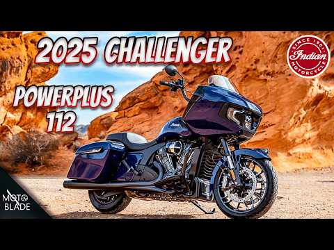 2025 Indian Challenger - PowerPlus 112 With Rider Safety Features!