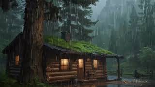 Sleep Instantly with Heavy Rain on Metal Roof💤Sound Rain💤Thunder Sounds at Night💤 screenshot 3