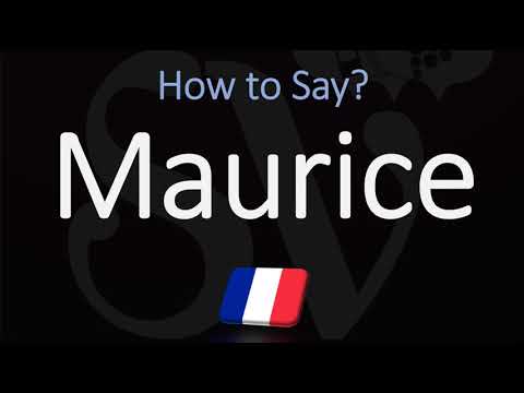 What Do The Name Maurice Mean