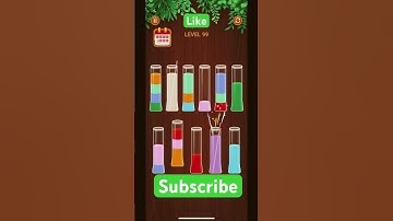 Ball Sort iq Puzzle ❤️ level 99❤️ #technogamerz #games ballsort #shorts #viral #trending