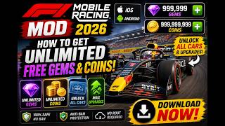 F1 Mobile Racing /MOD iOS & Android - How to Get Unlimited Free Gems & Coins in F1 Mobile Racing screenshot 3