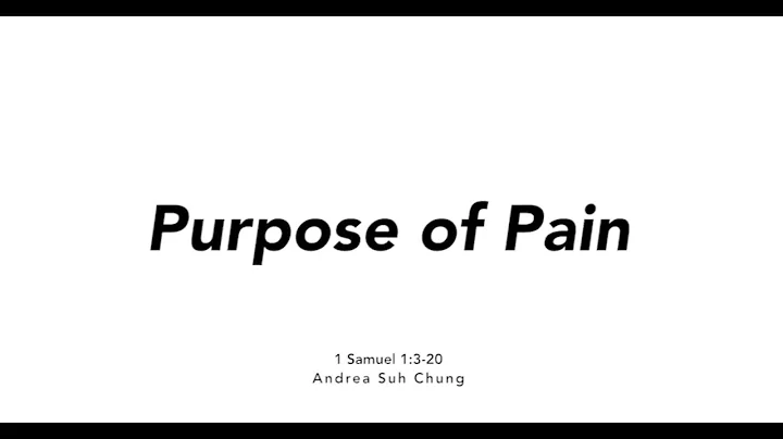 Purpose of Pain - Andrea Suh Chung // The Meeting ...