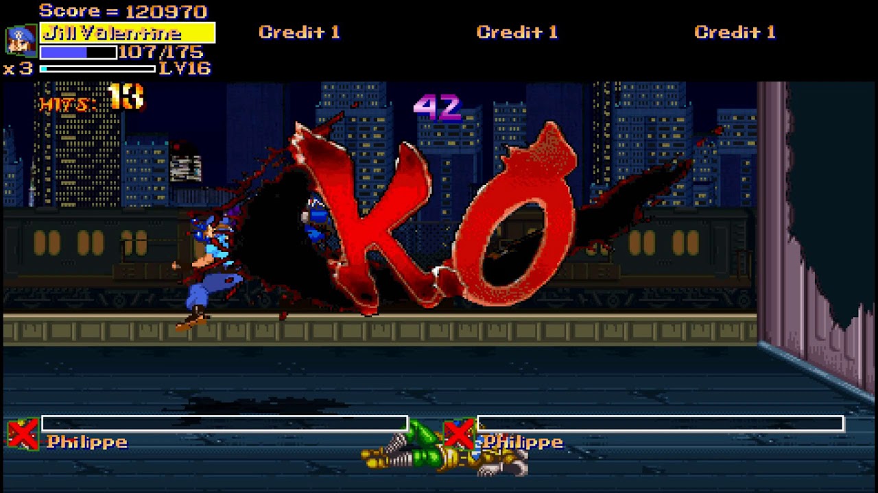 Final Fight LNS Ultimate MUSOU complete play Jill Valentine