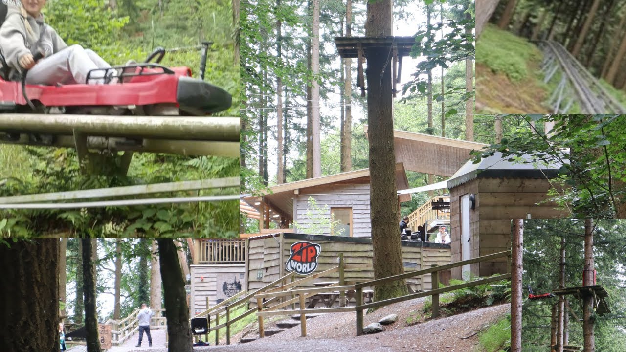 Zipworld Fforest Coaster ,Zip World Adventures for all ages.Snowdonia UK