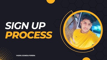 Web project Task 02 | eShop Web Application SignUp Process |1st year | Java Institute.