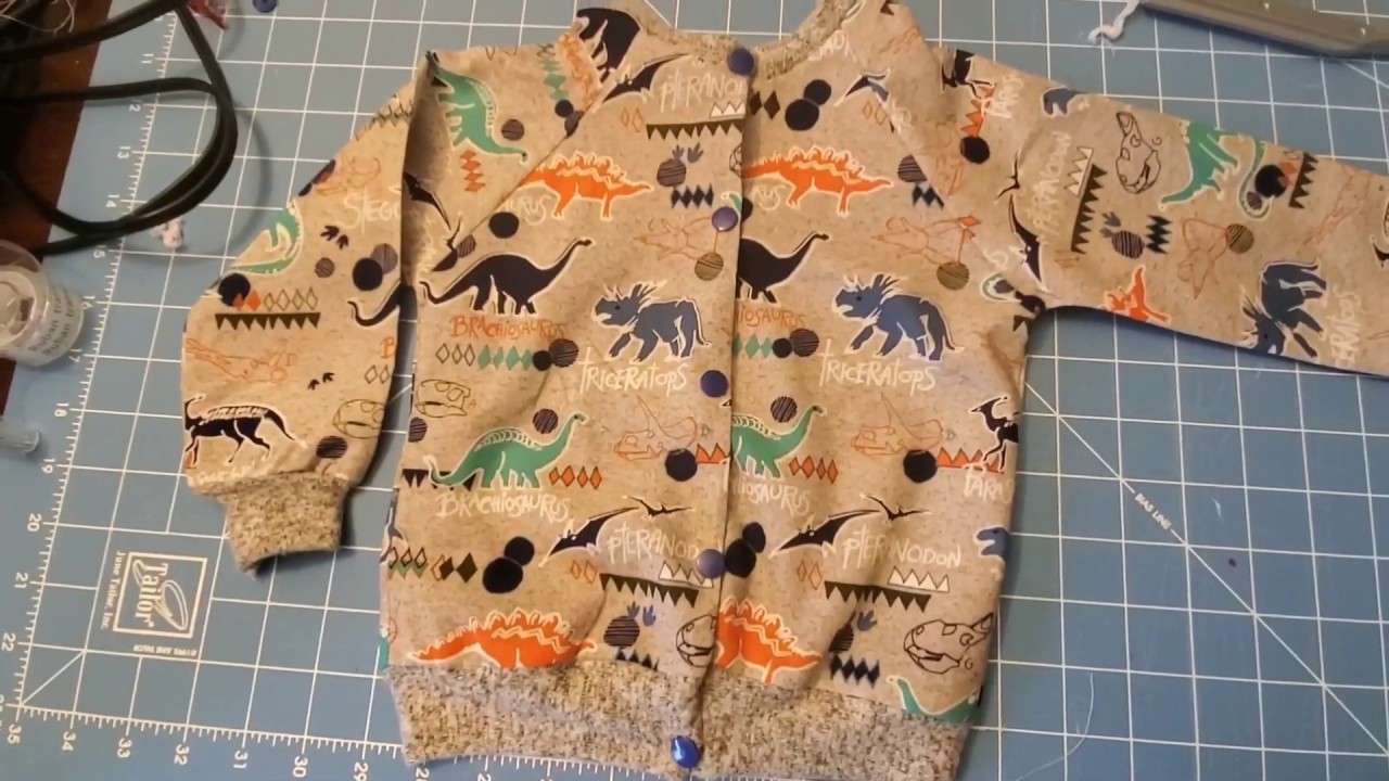 How to sew a bomber jacket video tutorial (DIY) - YouTube