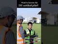 Want to become DJI certified pilot??⛔🔞 #djipilot #dji #t40 #dronetraining #spraydroneagricultural