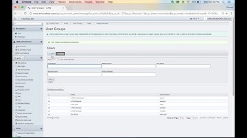 Users & Groups - An e.RIS Quick Start Guide Video