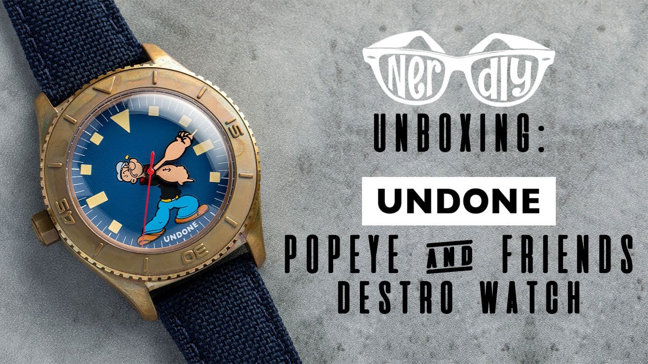 Nerdly Unboxing Undone Destro Popeye Watch Youtube Nerdly Unboxing Undone Destro Popeye Watch Youtube