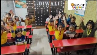 Roll Your Hands Action Song For Kids || Shanti Junior School #nurseryrhymes #nursery #kids