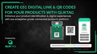 Create GS1 Digital Link & QR Codes for Products with the Qliktag Software Platform & Resolver screenshot 5