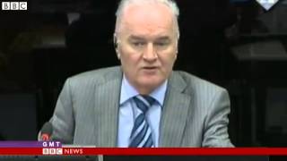 BBC News   Ratko Mladic refuses to testify at Radovan Karadzic trial