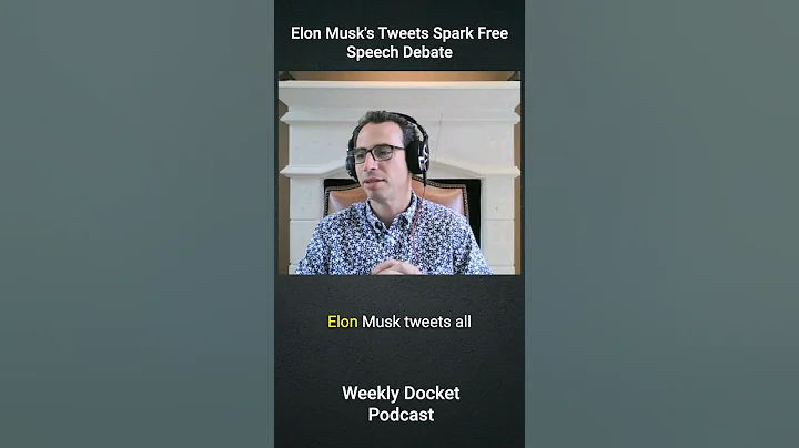 Elon Musk's Tweets Spark Free Speech Debate #ElonMusk #X #FreeSpeech #UKLaws #FirstAmendment  #Law