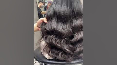 Hướng dẫn cách giữ nếp sóng tại nhà bằng kẹp càng cua  cho tóc sóng lơi, sóng nước | DA Sassoonhair