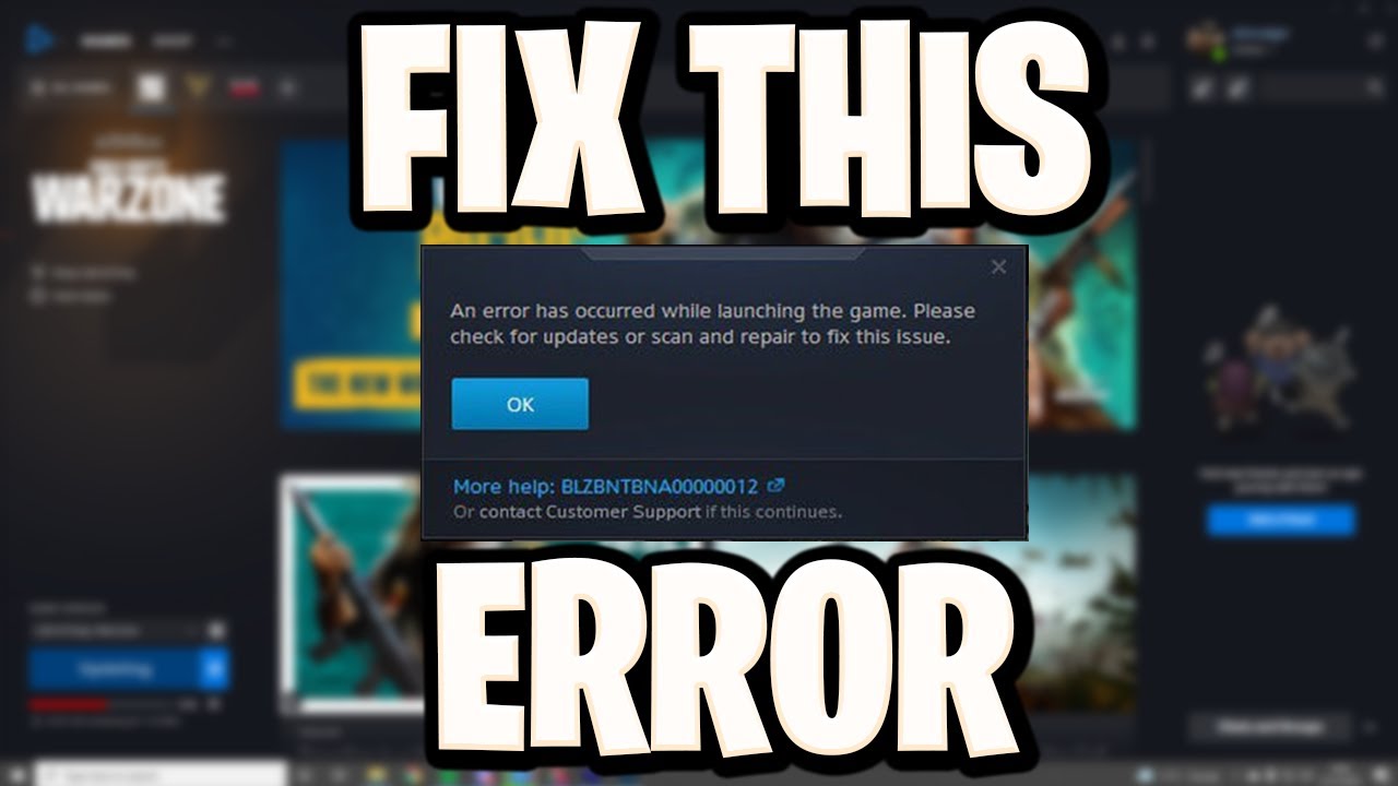 How To Fix Warzone Not Launching or Running from Battle Net Client