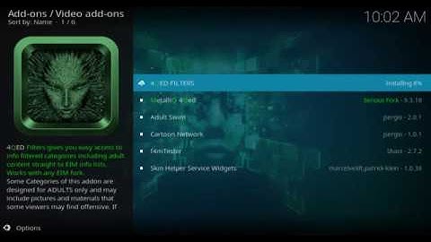 2019 April !!! new update how to install 4QED filters kodi addon in kodi 18 1 leia