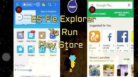Android play store run ES File Explorer in tizen device( Tizen z1,z2,z3)