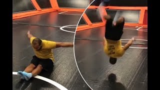 Backflipping athlete takes sitting to a whole new level (Video) Any Time News