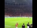 18 ekim 2014 GALATASARAY - Fenerbahçe 2-1 SNEIJDER GOL SAHA Çekimi