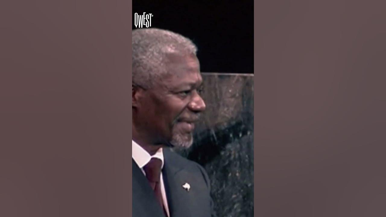 The Day Gilberto Gil & Kofi Annan performed at the United Nations Headquaters !  @QwestTV ​