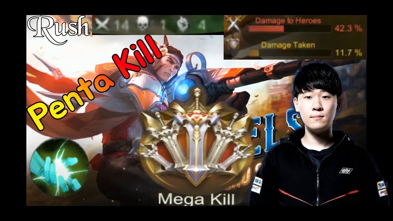 《傳說對決》This is Elsu Penta (Mega) Kill Jungle!! #펜타스톰#ROV#LiênQuânMobile#ArenaofValor