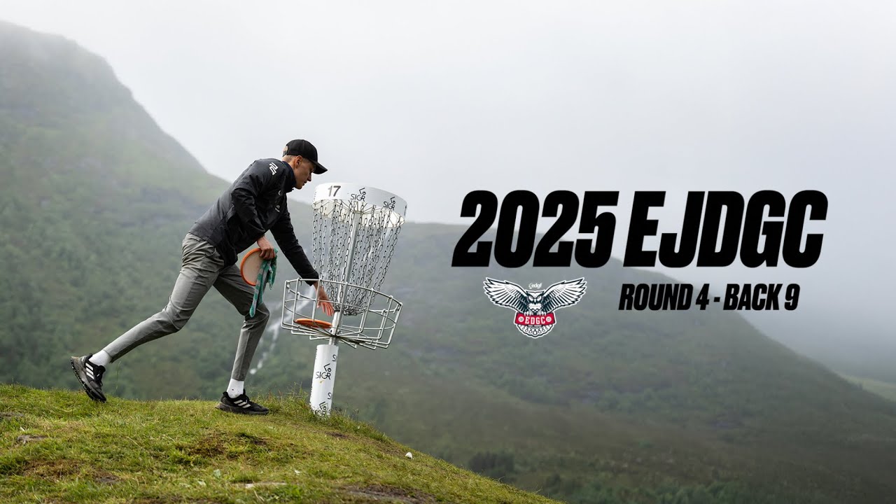 2025 EUROPEAN JR DISC GOLF CHAMPIONSHIPS | MPO R4 B9 | TUOMINEN, HÄMÄLÄINEN, HÅKANSSON, PÄIVÄNSALO