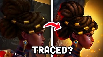 Did Riot Games Trace This Art?