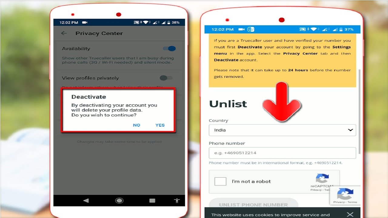 How to Deactivate & Unlink Truecaller Account Permanently in ...